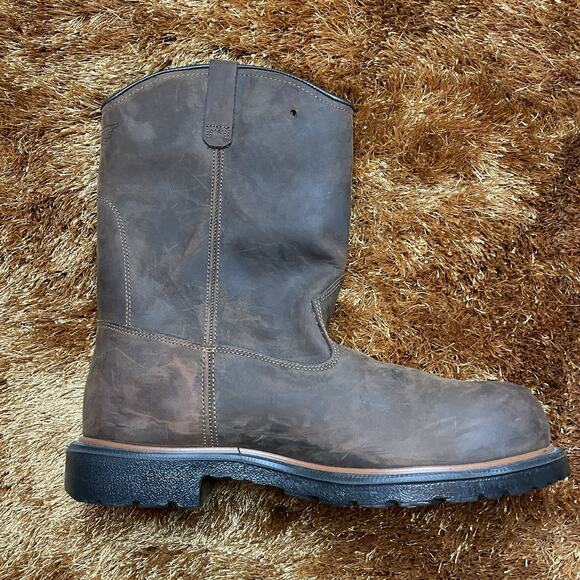 Red Wing DF MADE IN USA 11-inch Waterproof Safety Toe Pull-On Boot 2272 Sz 15 main image 7